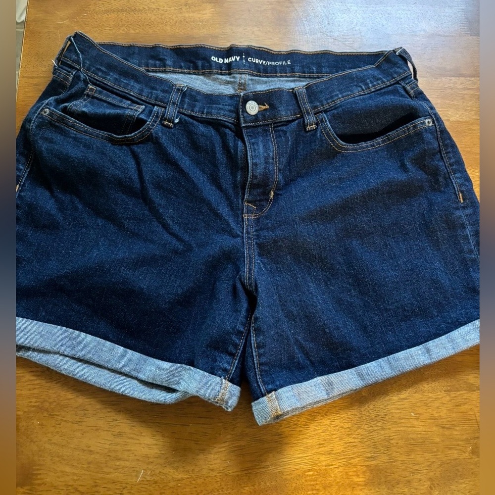 Old Navy Women's Deep Indigo Jean Shorts